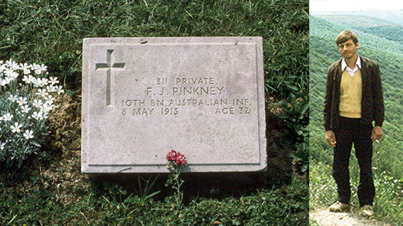 Private Pinkney gravestone